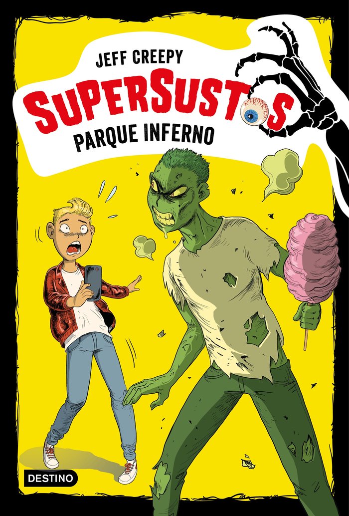 Supersustos. Parque Inferno, de Creepy | portada del libro