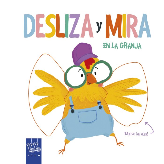 Desliza y Mira. En la granja, de YOYO | portada del libro