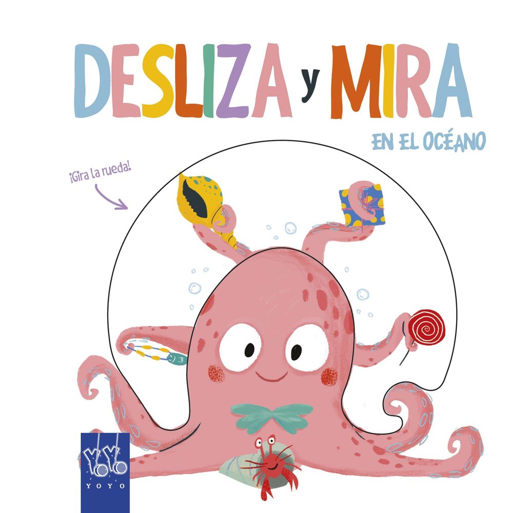Desliza y Mira. En el océano, de YOYO | portada del libro
