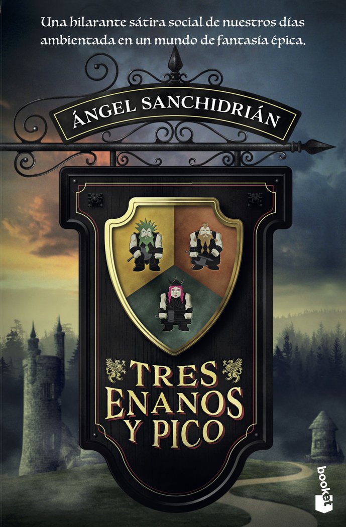 Tres enanos y pico, de Sanchidrián, Ángel | portada del libro