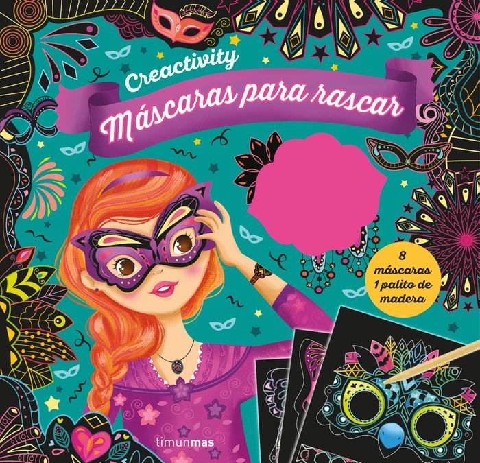 Creactivity. Máscaras para rascar, de Varios Autores | portada del libro