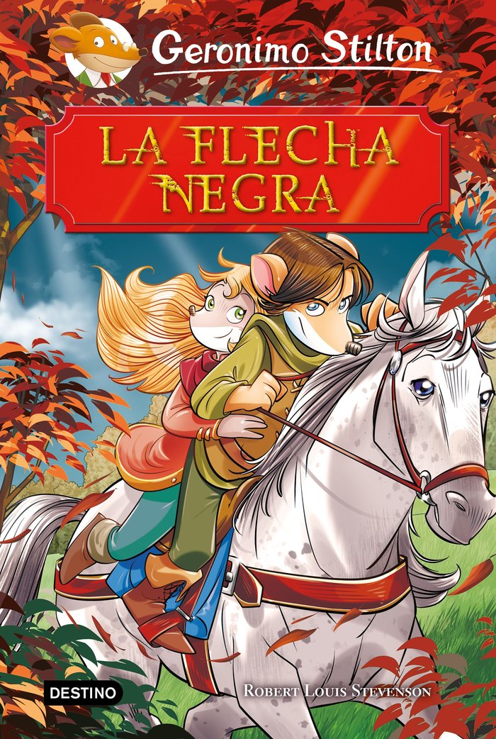 La Flecha Negra, de Stilton, Geronimo | portada del libro