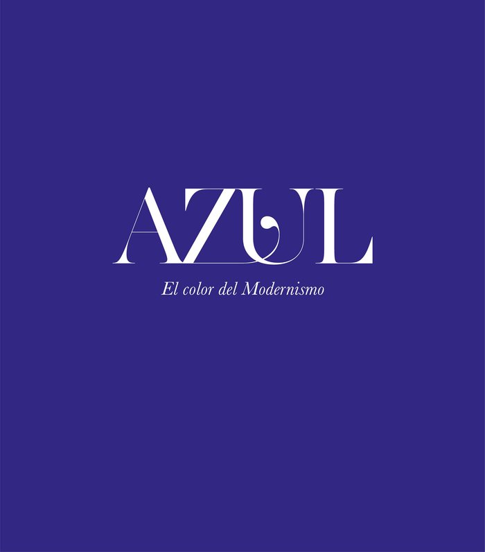 Azul. El color del Modernismo, de AA. VV. | portada del libro