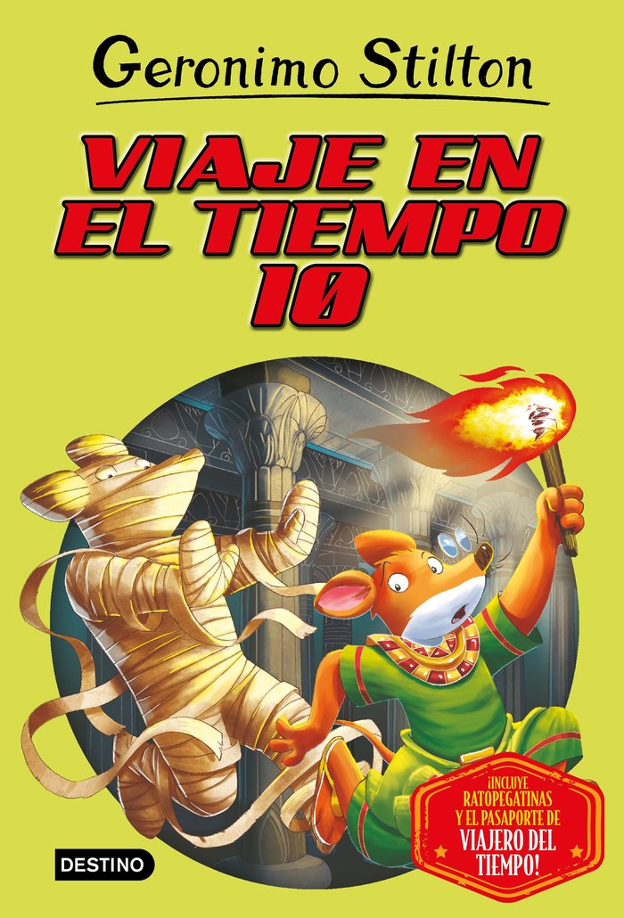 Viaje en el tiempo 10, de Stilton, Geronimo | portada del libro