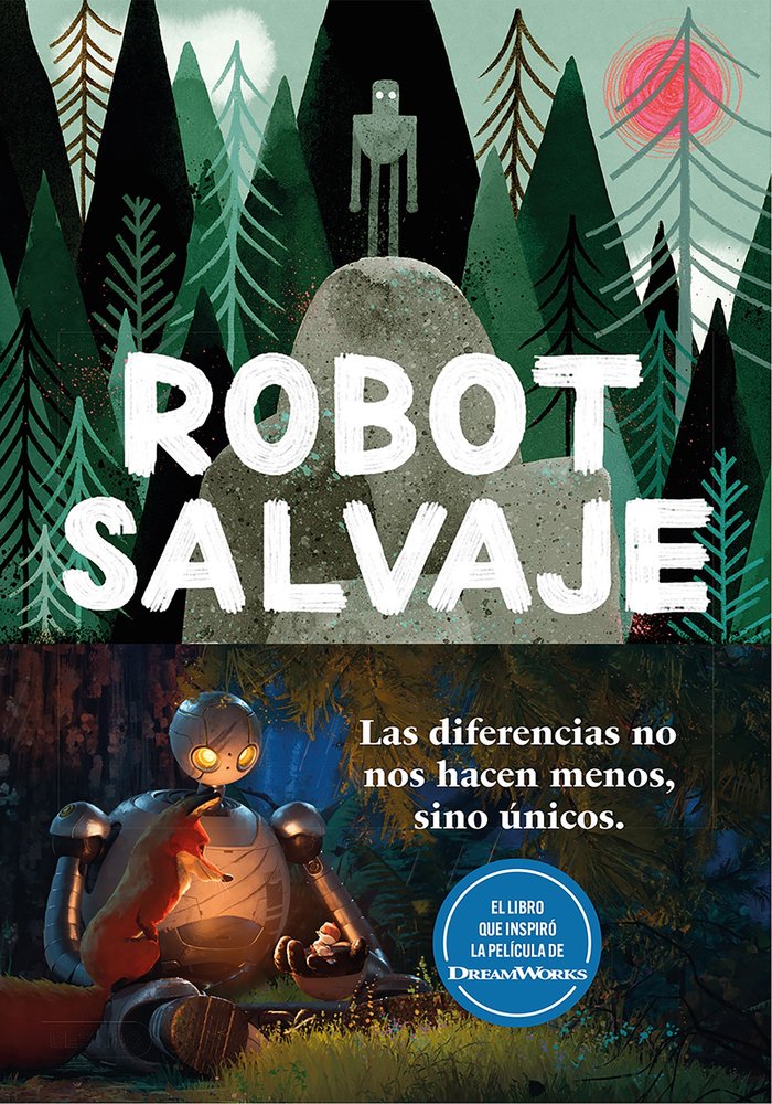 Robot salvaje, de Brown, Peter | portada del libro