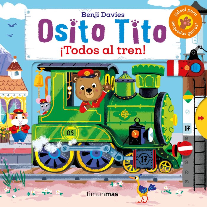 Osito Tito. ¡Todos al tren!, de Davies, Benji | portada del libro