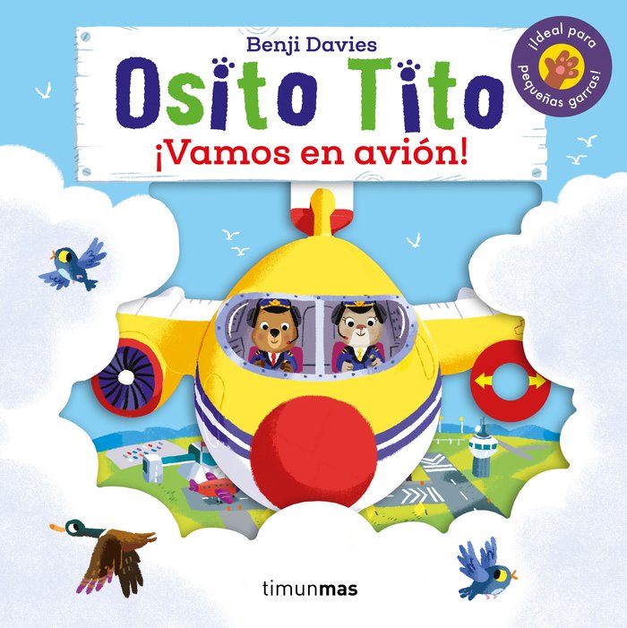 Osito Tito. ¡Vamos en avión!, de Davies, Benji | portada del libro