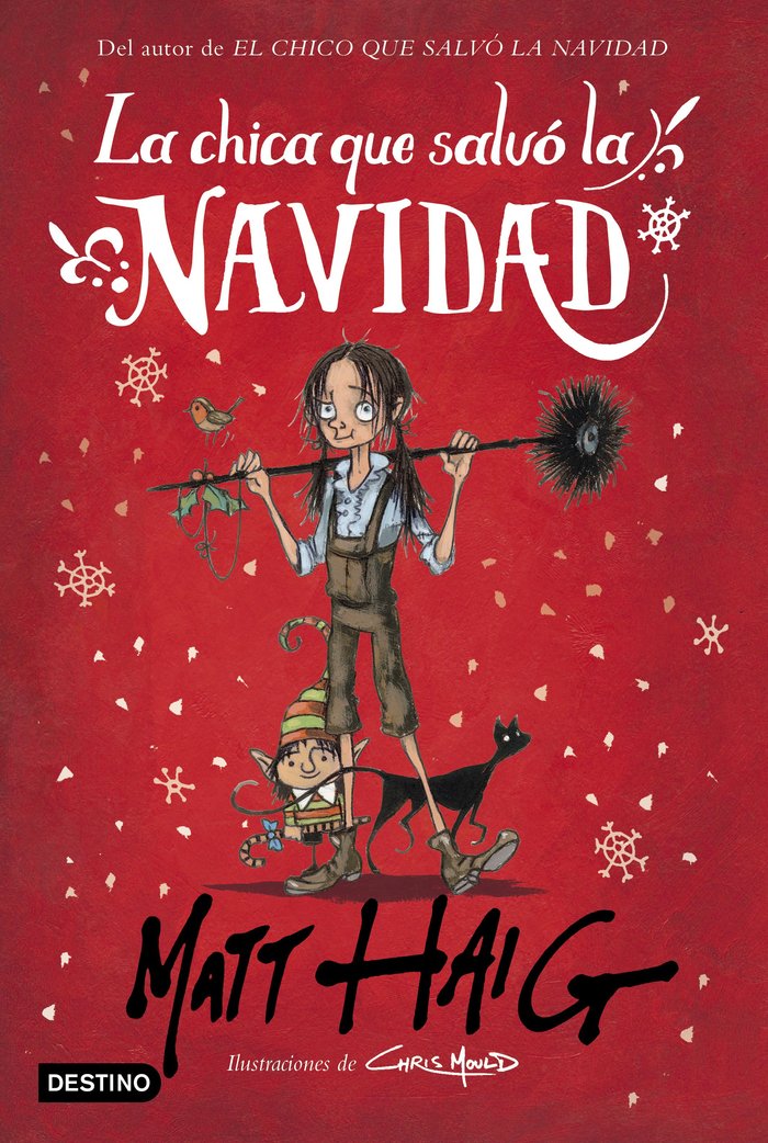 La chica que salvó la Navidad, de Haig | portada del libro