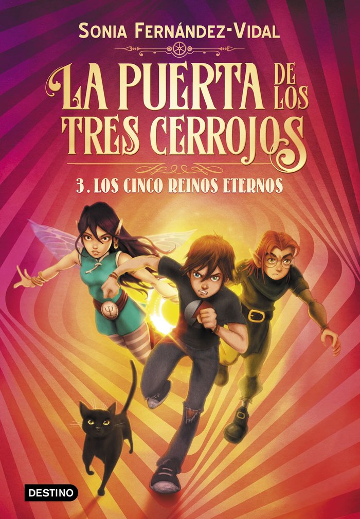 La puerta de los tres cerrojos 3. Los cinco reinos eternos, de Fernández-Vidal, Sónia | portada del libro