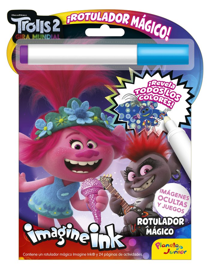 Trolls 2. Rotulador mágico, de Dreamworks | portada del libro