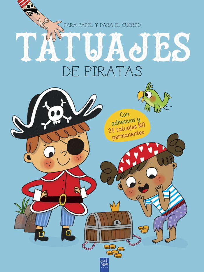 Tatuajes de piratas, de YOYO | portada del libro
