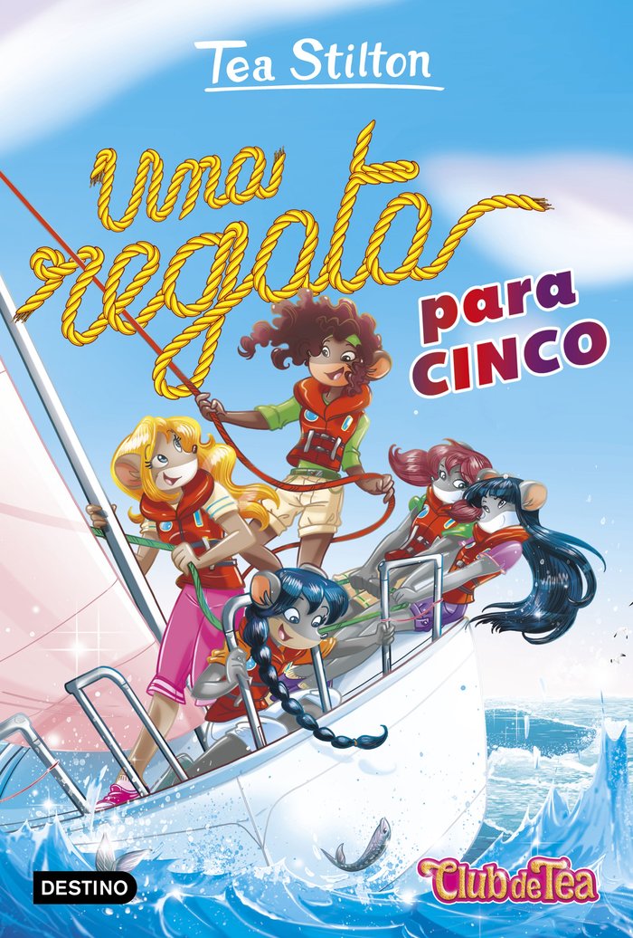 Una regata para cinco, de Stilton, Tea | portada del libro