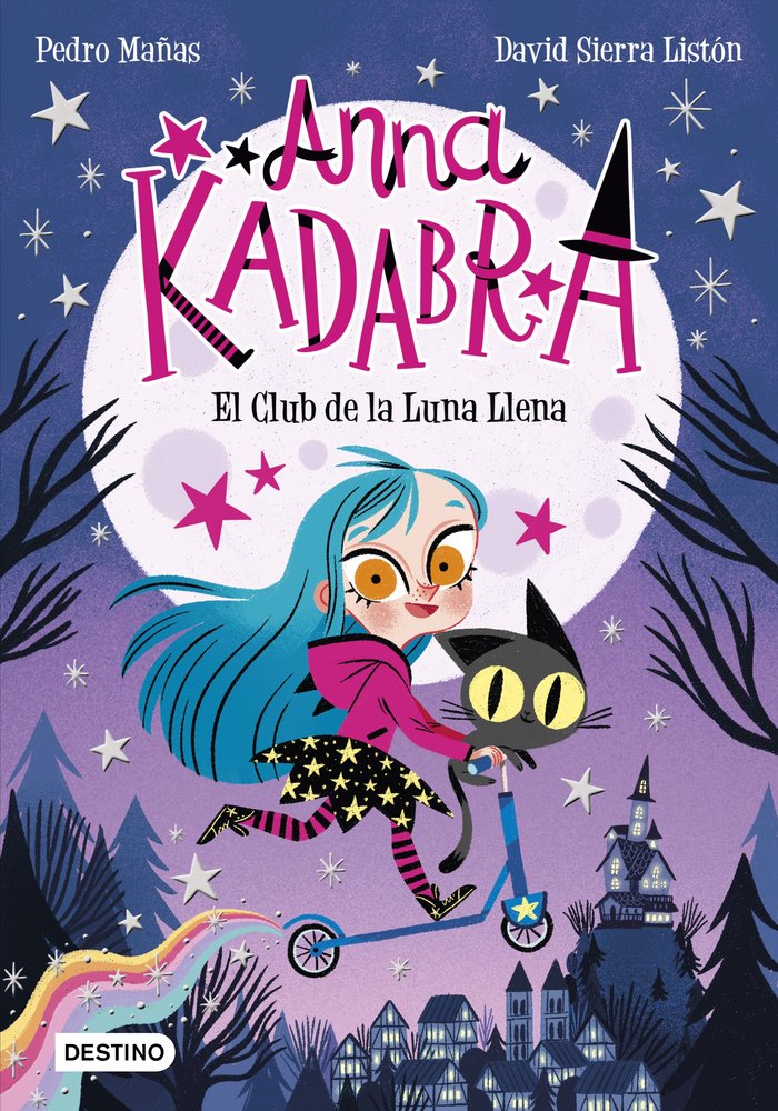 Anna Kadabra 1. El Club de la Luna Llena, de Mañas, Pedro | portada del libro