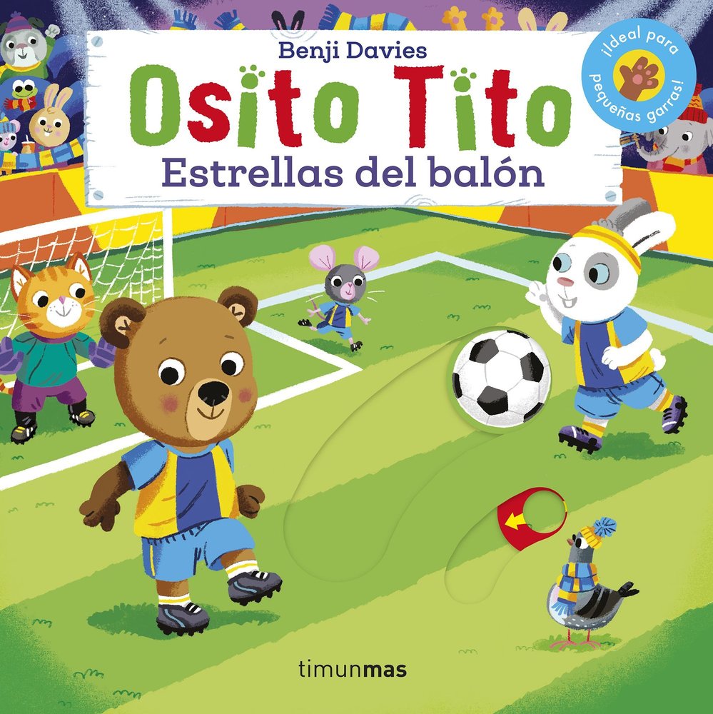 Osito Tito. Estrellas del balón, de Davies, Benji | portada del libro