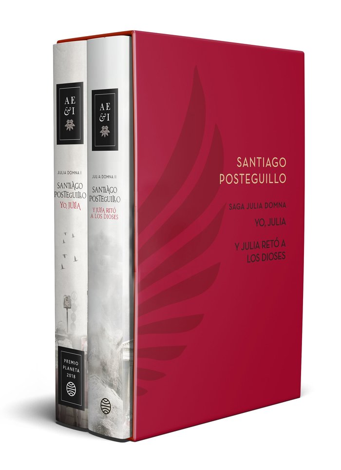 Estuche saga Julia Domna (Yo, Julia + Y Julia retó a los dioses), de Posteguillo | portada del libro