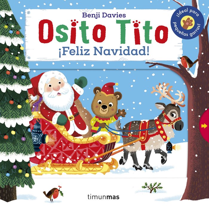 Osito Tito. ¡Feliz Navidad!, de Davies, Benji | portada del libro