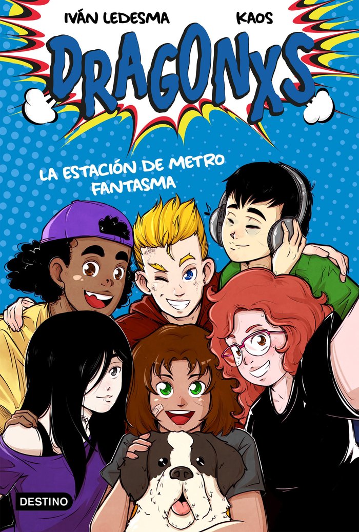 DRAGONXS 1. LA ESTACION DE METRO FANTASMA, de IVAN LEDESMA GARCIA | portada del libro