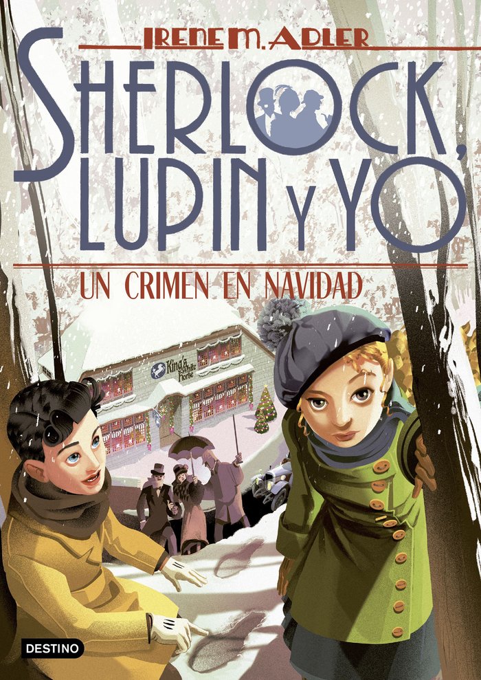 Un crimen en Navidad, de Adler | portada del libro