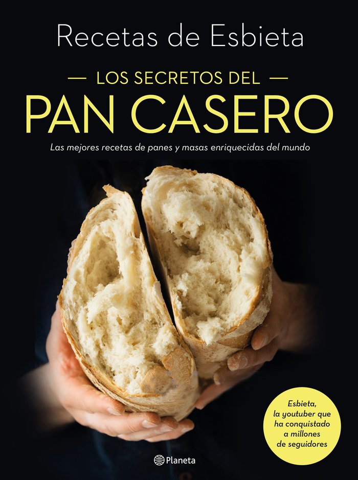 Los secretos del pan casero, de Esbieta | portada del libro