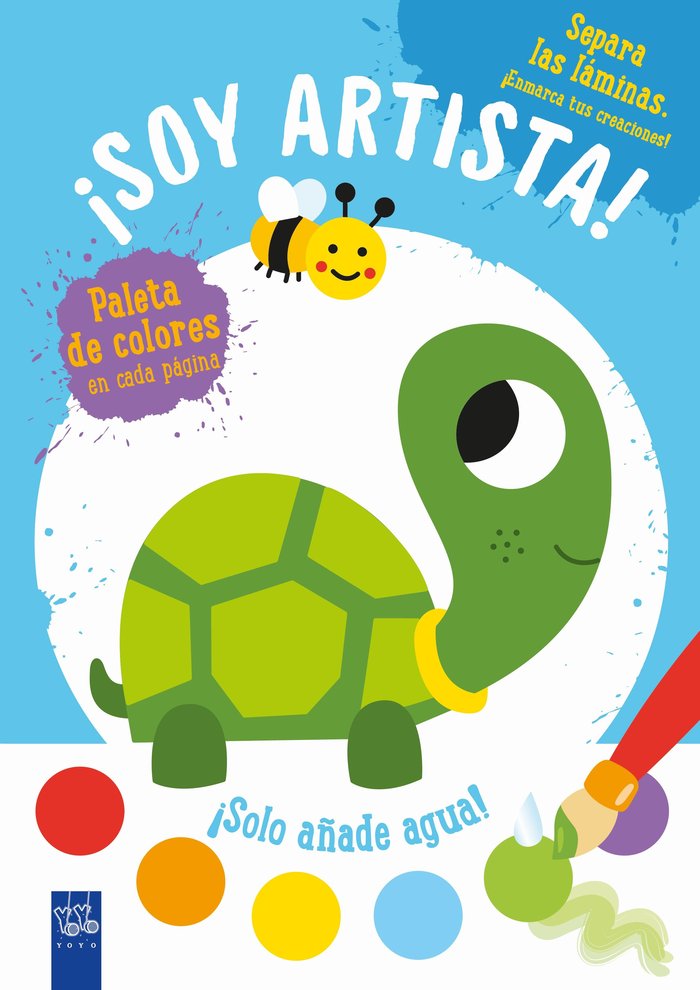 ¡Soy artista! Tortuga, de YOYO | portada del libro