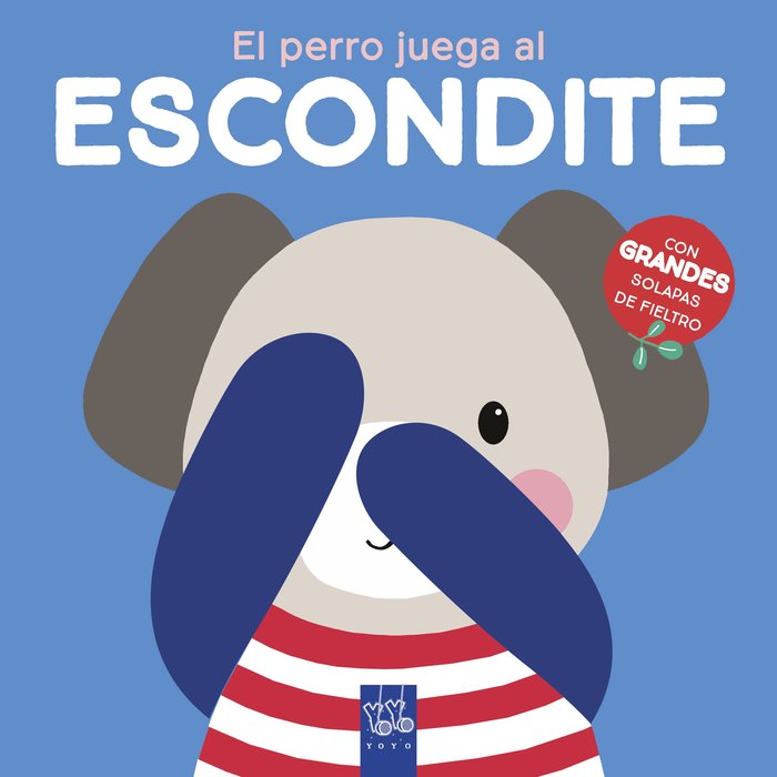 El perro juega al escondite, de YOYO | portada del libro