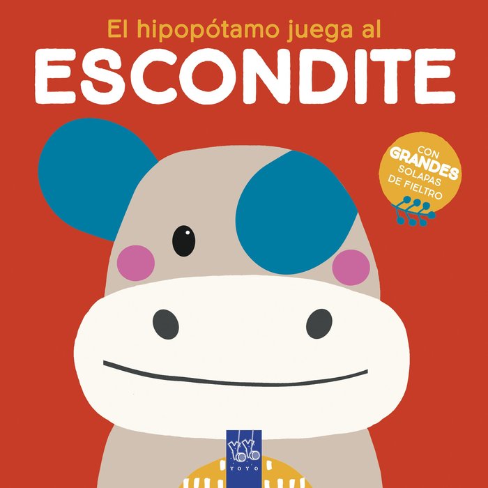 El hipopótamo juega al escondite, de YOYO | portada del libro