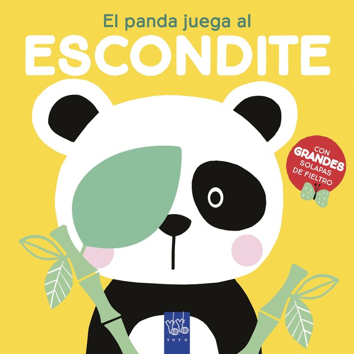 El panda juega al escondite, de YOYO | portada del libro