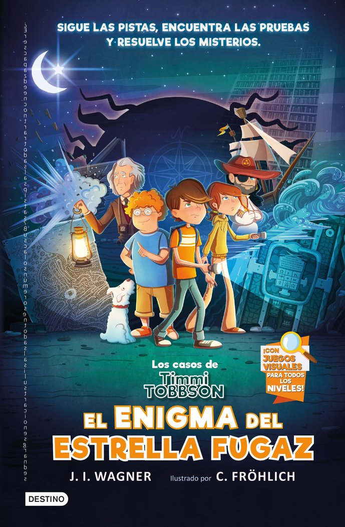 Los casos de Timmi Tobbson 1: El enigma del Estrella Fugaz, de Wagner, J.I. | portada del libro