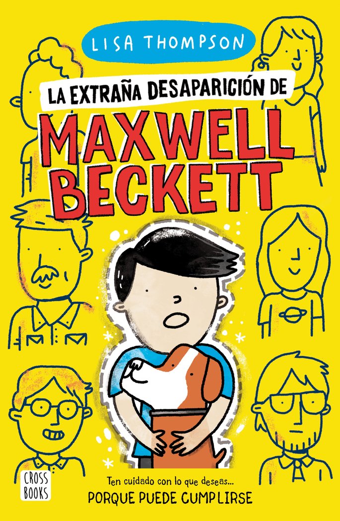 La extraña desaparición de Maxwell Beckett, de Thompson, Lisa | portada del libro