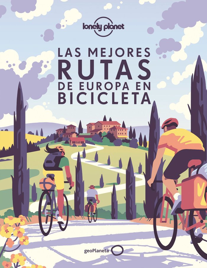 Las mejores rutas de Europa en bicicleta, de AA. VV. | portada del libro