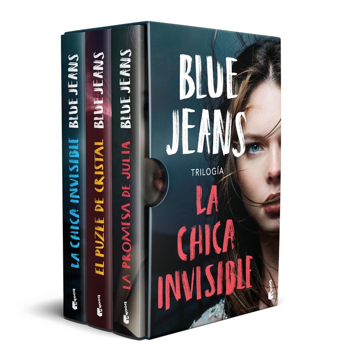 Estuche La chica invisible, de Blue Jeans | portada del libro