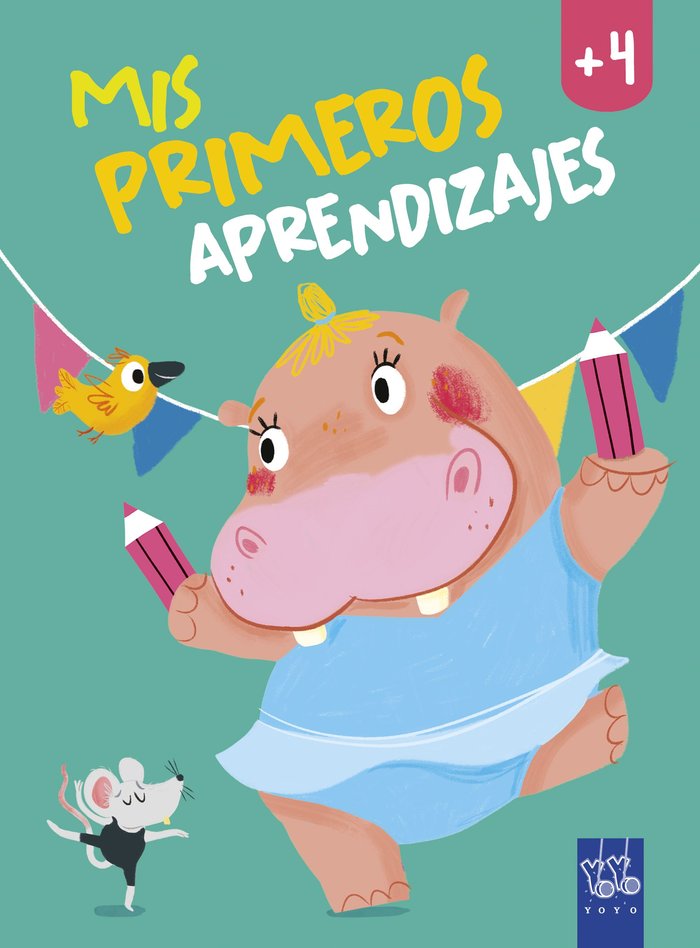 MIS PRIMEROS APRENDIZAJES +4, de YOYO | portada del libro