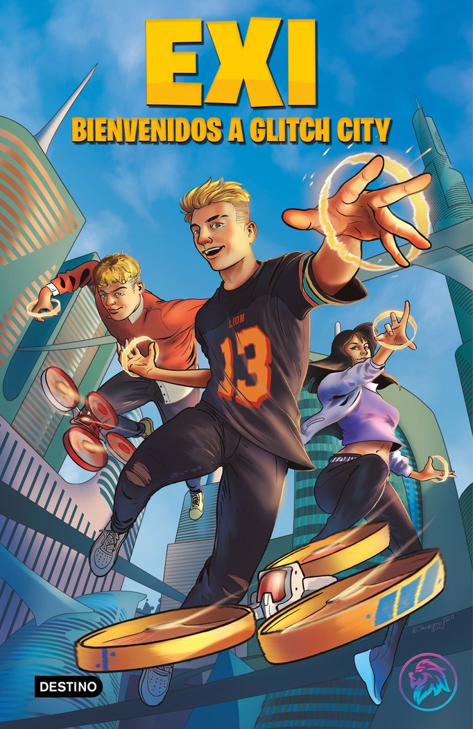 Exi. Bienvenidos a Glitch City, de Exi | portada del libro