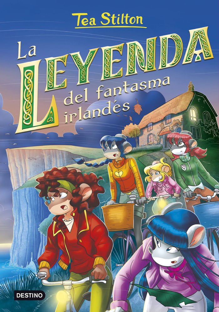 TS41. LA LEYENDA DEL FANTASMA IRLANDES, de TEA STILTON | portada del libro