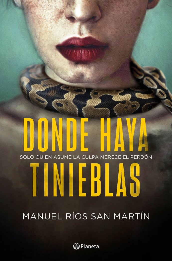 DONDE HAYA TINIEBLAS, de MANUEL RIOS SAN MARTIN | portada del libro
