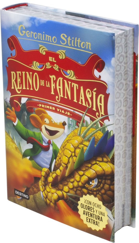 GSE. EL REINO DE LA FANTASIA. PRIMER VIAJE, de GERONIMO STILTON | portada del libro