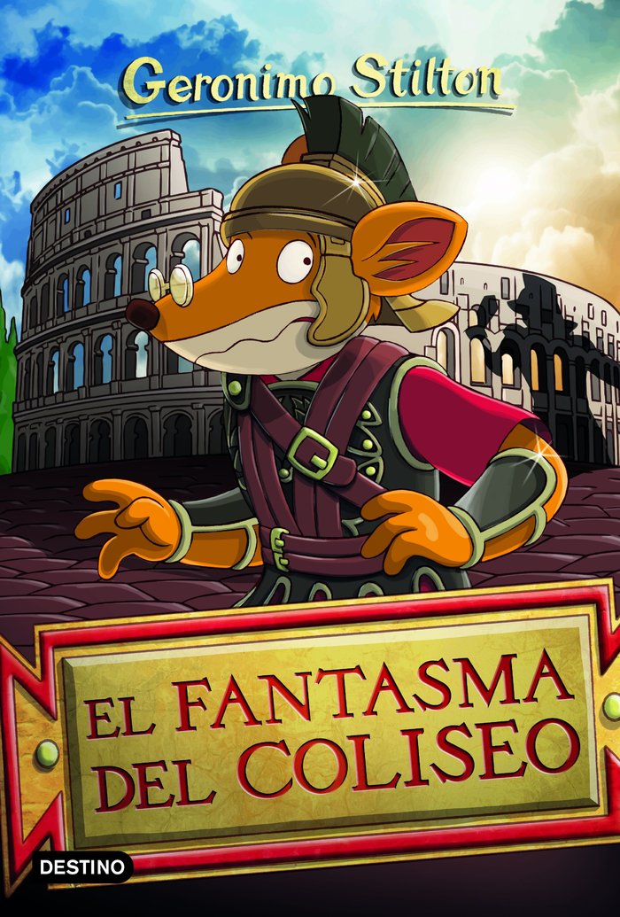 EL FANTASMA DEL COLISEO, de STILTON | portada del libro