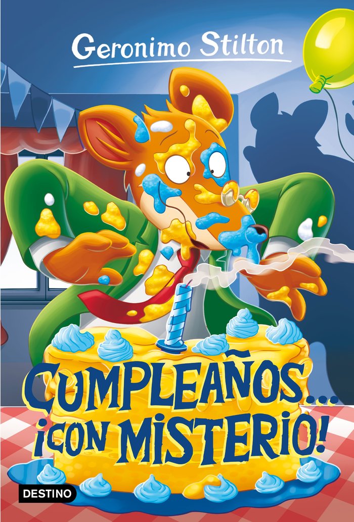 GS 85. CUMPLEAÑOS... ¡CON MISTERIO!, de GERONIMO STILTON | portada del libro