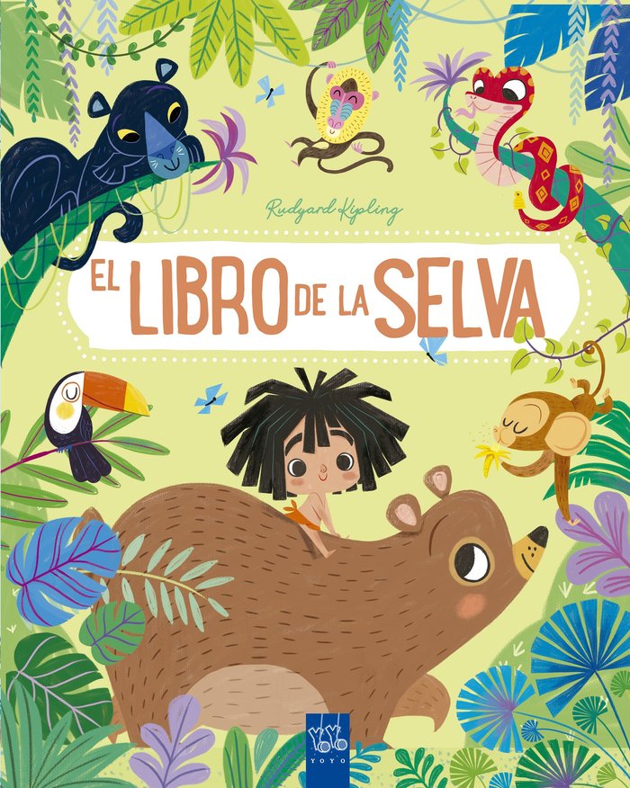 EL LIBRO DE LA SELVA, de YOYO | portada del libro