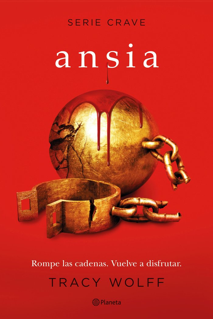 ANSIA (SERIE CRAVE 3), de WOLFF, TRACY | portada del libro