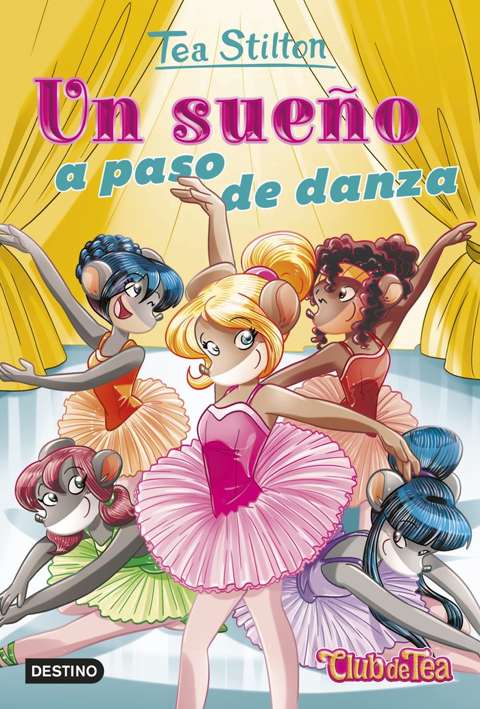 TS-VR 39. UN SUEÑO A PASO DE DANZA, de TEA STILTON | portada del libro