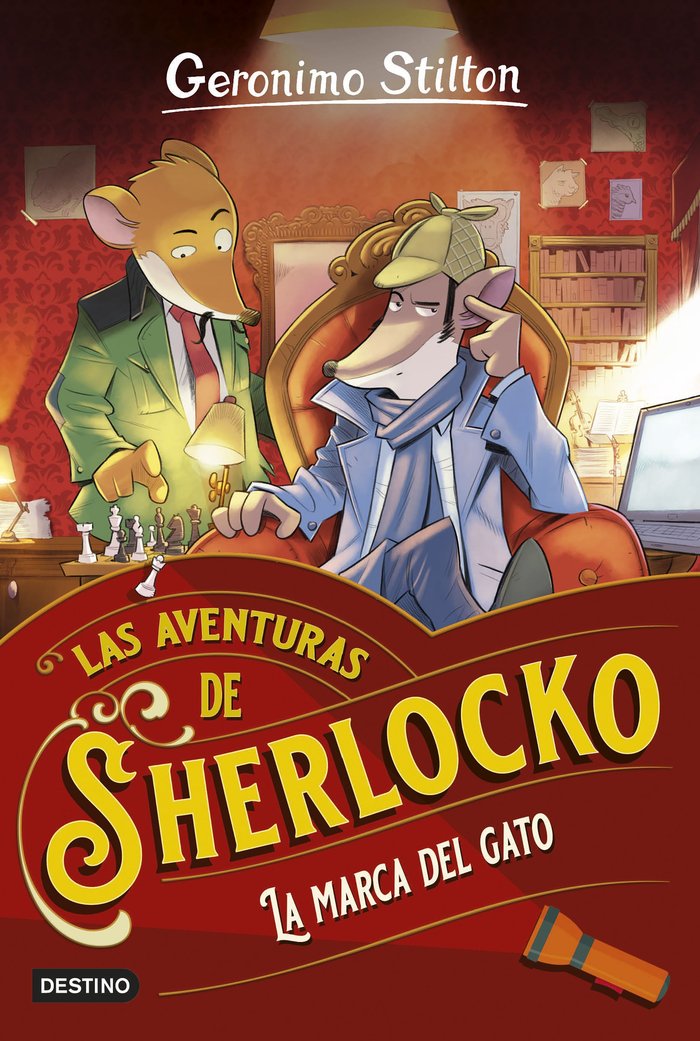 LA MARCA DEL GATO, de GERONIMO STILTON | portada del libro