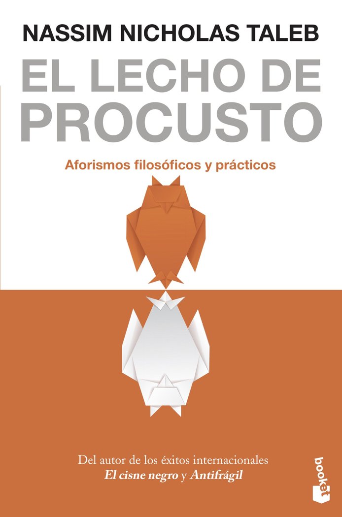 EL LECHO DE PROCUSTO, de NASSIM NICHOLAS TALEB | portada del libro
