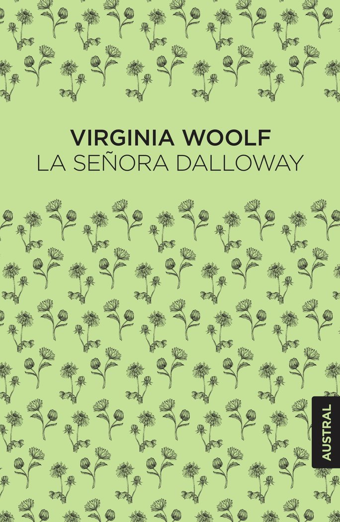 LA SEÑORA DALLOWAY, de VIRGINIA WOOLF | portada del libro