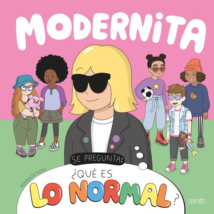 MODERNITA SE PREGUNTA QUE ES LO NORMAL, de MODERNA DE PUEBLO | portada del libro