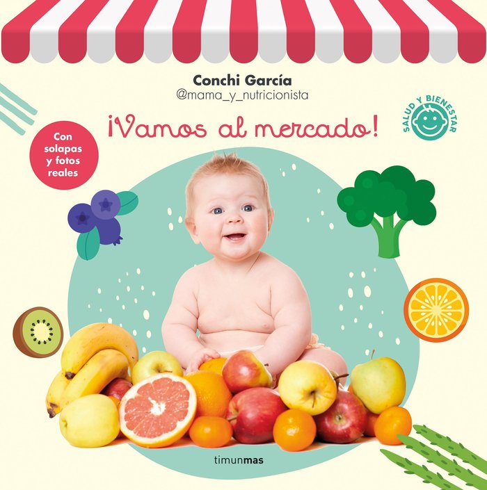 ¡VAMOS AL MERCADO!, de CONCHI GARCIA | portada del libro