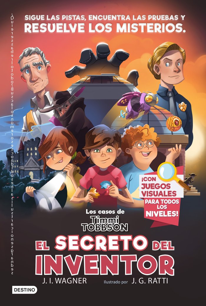 LOS CASOS DE TIMMI TOBBSON 2: EL SECRETO DEL INVEN, de JENS WAGNER | portada del libro