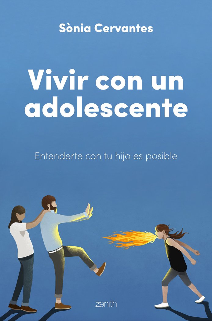 VIVIR CON UN ADOLESCENTE, de SONIA CERVANTES | portada del libro