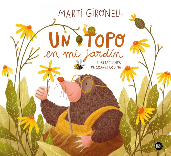 UN TOPO EN MI JARDIN, de MARTI GIRONELL | portada del libro