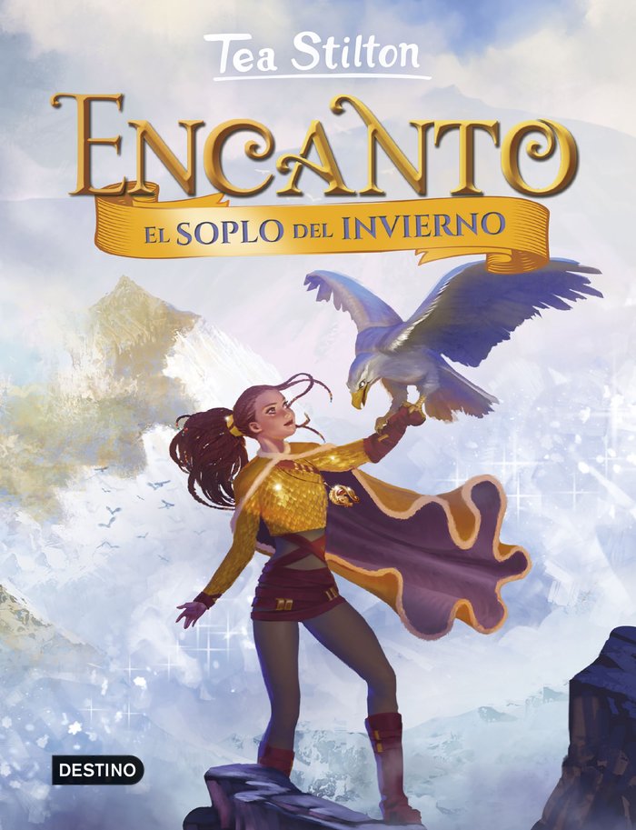 TS-ENCANTO 8. EL SOPLO DEL INVIERNO, de TEA STILTON | portada del libro
